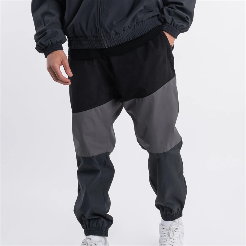 Comfortable Lightweight Training Gym Wear Oversized Fit Sporty Jacket Suit Running Zipped Pocket Men′ S Track Suit