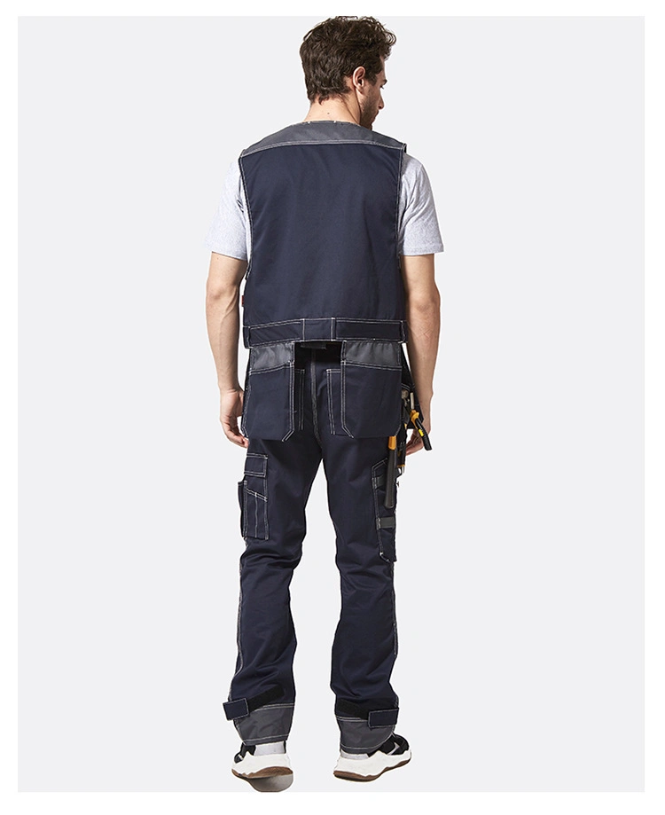 European Style Customized Wholesale Cargo Work Pants Trousers for Men with Knee Pads