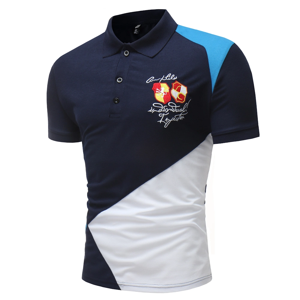 2019 Top Quality Men Polo T Shirt Design, Wholesale Custom Mens 100% Cotton Golf Polo Shirts with Embroidery Logo